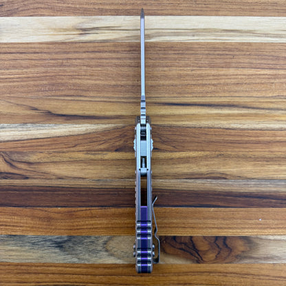 Microtech Marfione Select MSI 3.75" Folding Knife w/ Frag Titanium Handle