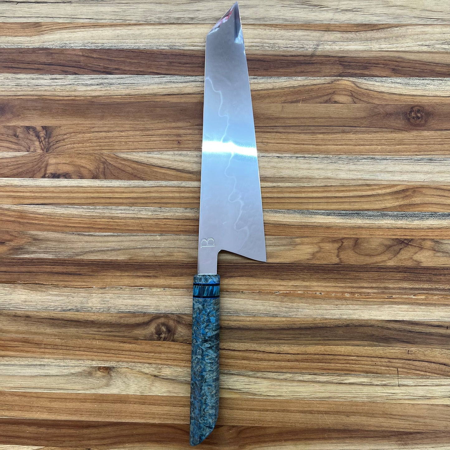 Baldwin Blades 240mm (9.5") K-Tip Gyuto w/ Blue Black Ash Handle