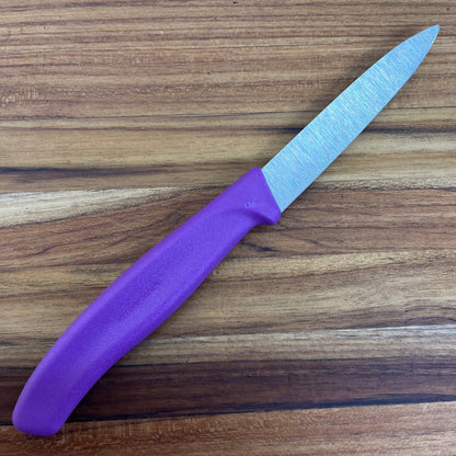 Victorinox Swiss Classic 3.25" Paring Knife w/ Purple Handle