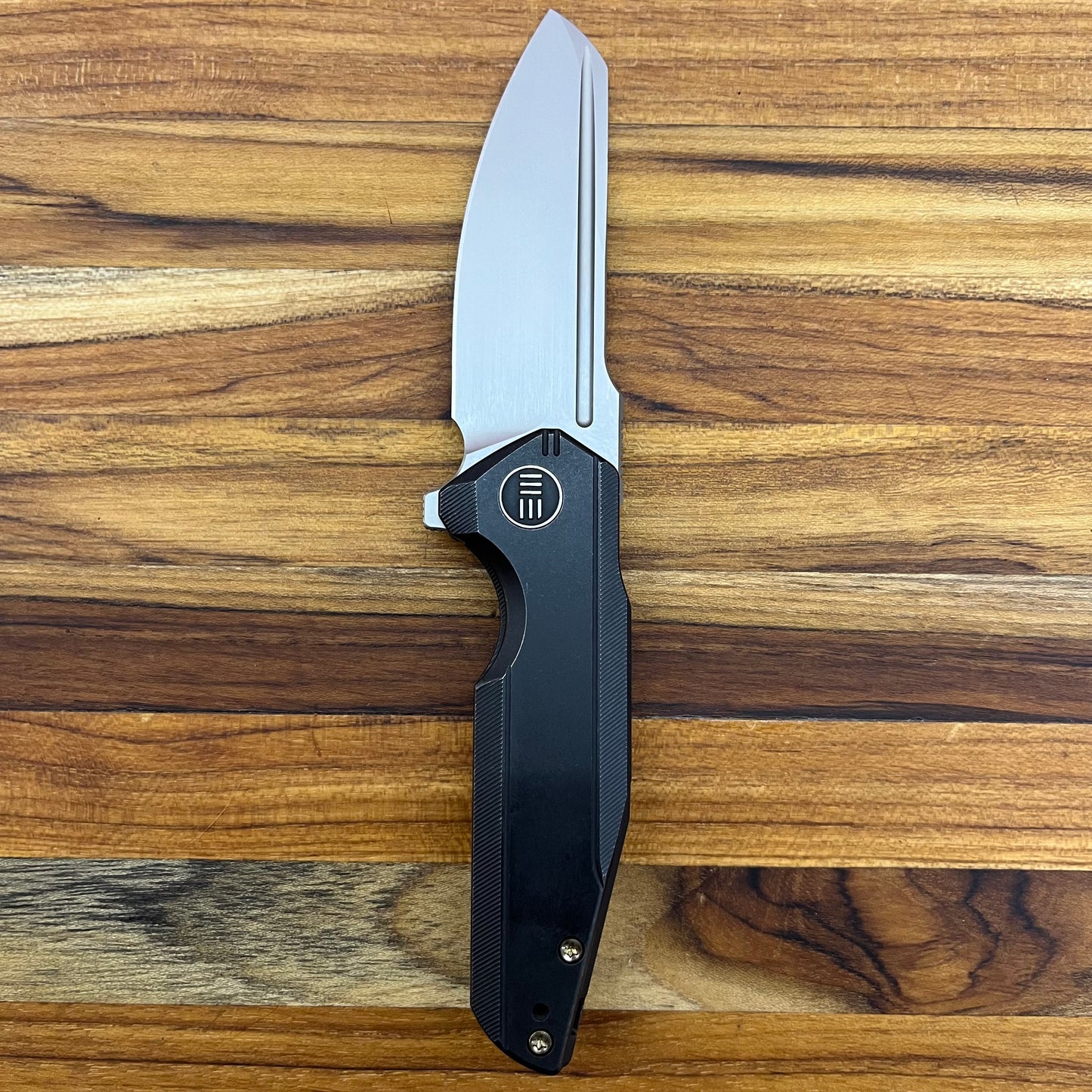 We Knife StarHawk 2.81" Flipping Knife w/ Black Titanium Handle