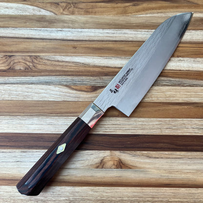 Mcusta Zanmai Supreme Ripple 180mm (7") Santoku