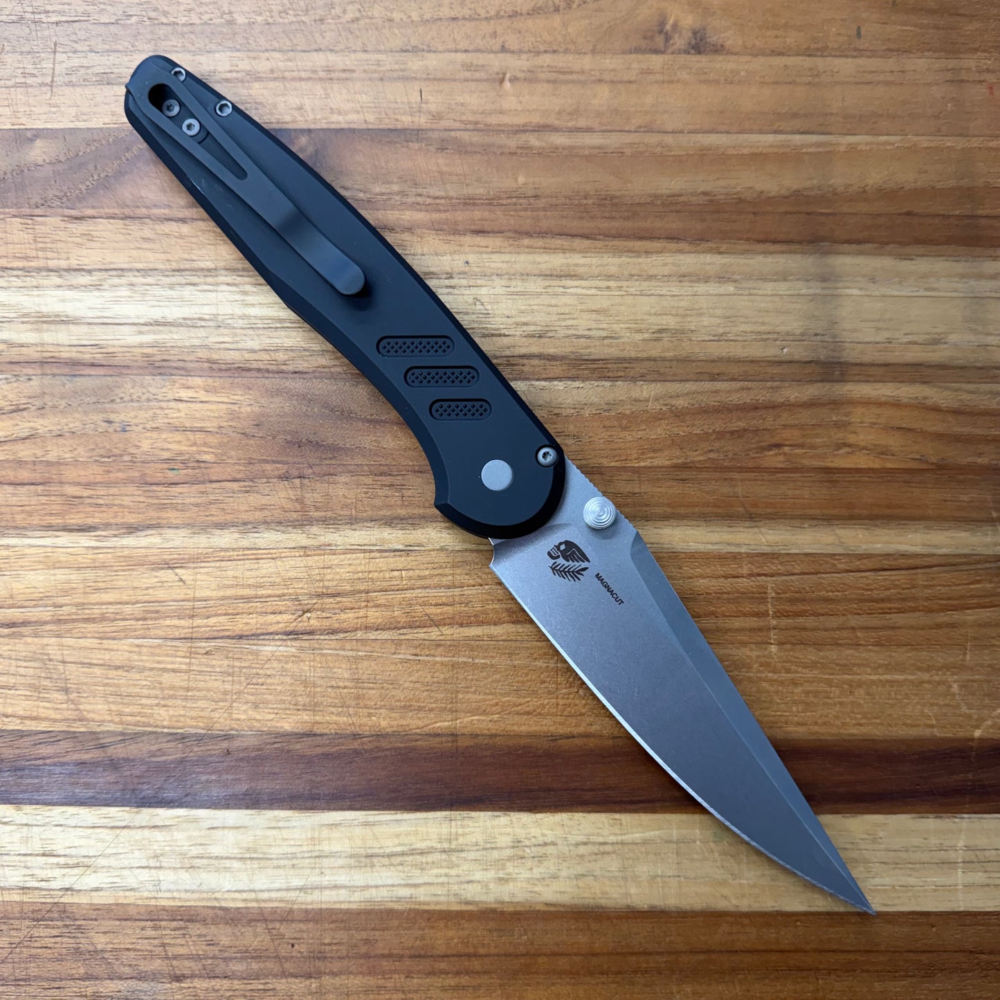Pro-Tech Avalon 4.25" Folding Knife w/ Knurled Black Aluminum Handle