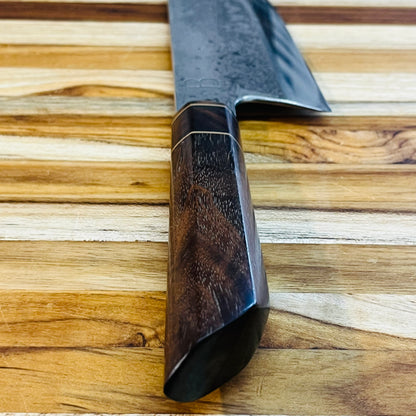 Baldwin Blades 6.4" Deba in 26C3 and Brown Walnut