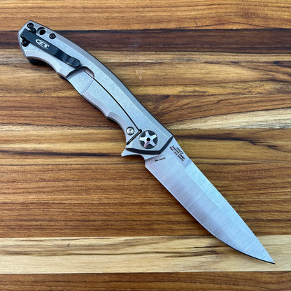 Zero Tolerance Large Sinkevich 4" Flipping Knife w/ Carbon Fiber Front & Titanium Back Handle