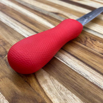 Victorinox 4" Oyster Knife Galveston Style w/ Red SuperGrip