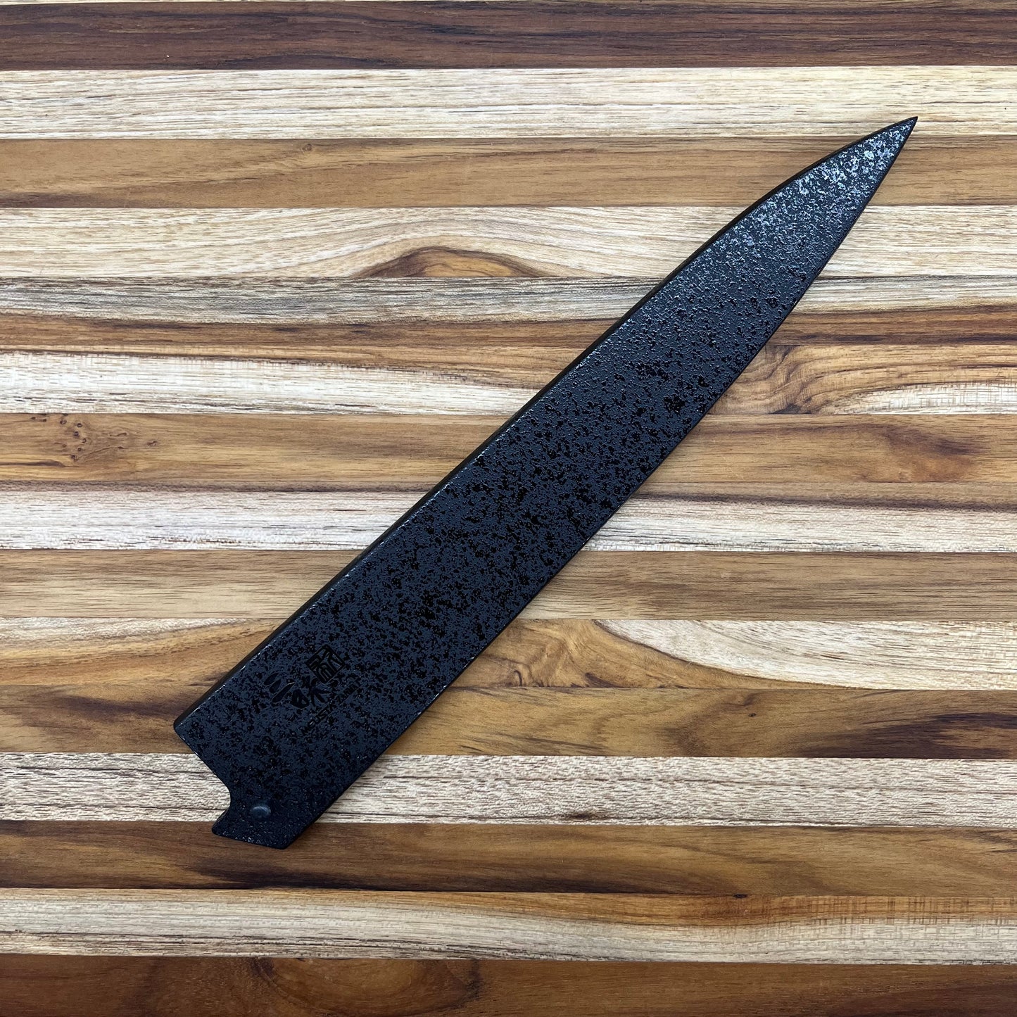 Mcusta Zanmai Black Lacquer 240mm (9.5") Sujihiki Saya w/ Pin