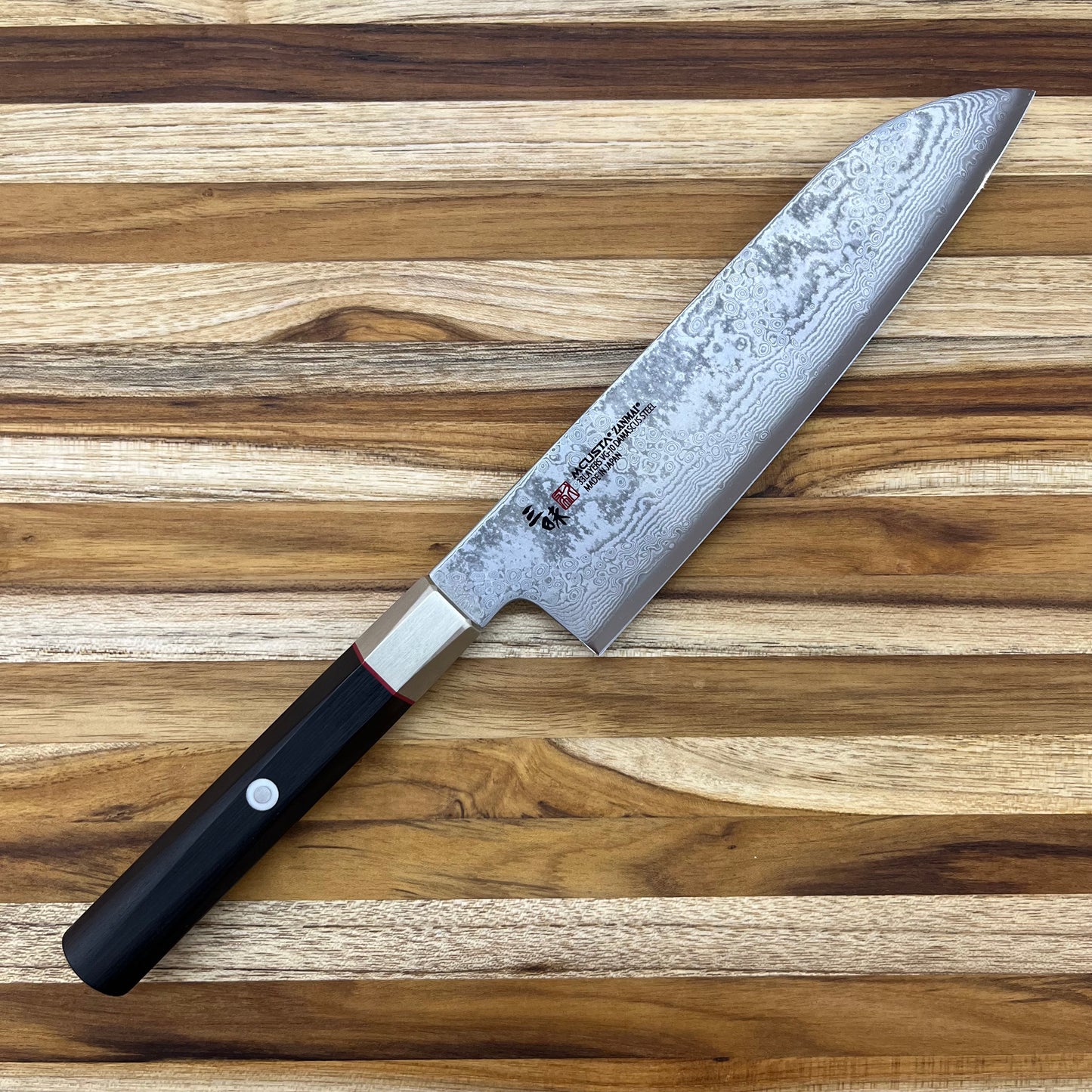 Mcusta Zanmai Hybrid Splash 180mm (7") Santoku