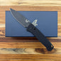 Benchmade Bugout Vapyr 3.25" Folding Knife w/ Black Milled Aluminum Handle
