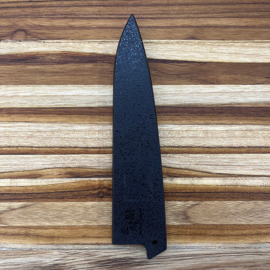 Mcusta Zanmai Black Lacquer 150mm (6") Petty Saya w/ Pin