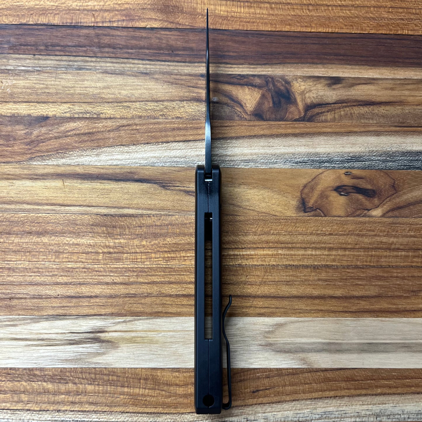 Pro-Tech Godson 3.15" Auto w/ Black Aluminum Handle & Violet Marble Carbon Fiber Inlay