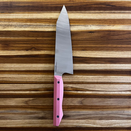 Meglio K-Tip 8" Gyuto w/ Pink Handle