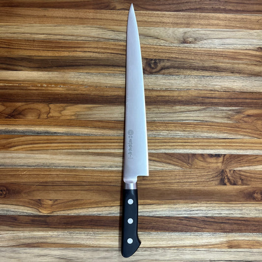 Kikuichi Molybdenum Stainless 240mm (9.5") Sujihiki