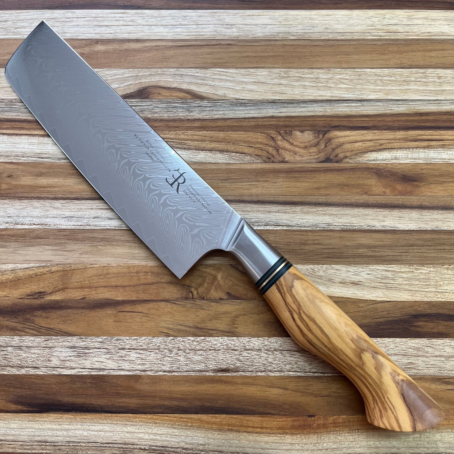 Ryda Knives ST650 Series 180mm (7") Nakiri