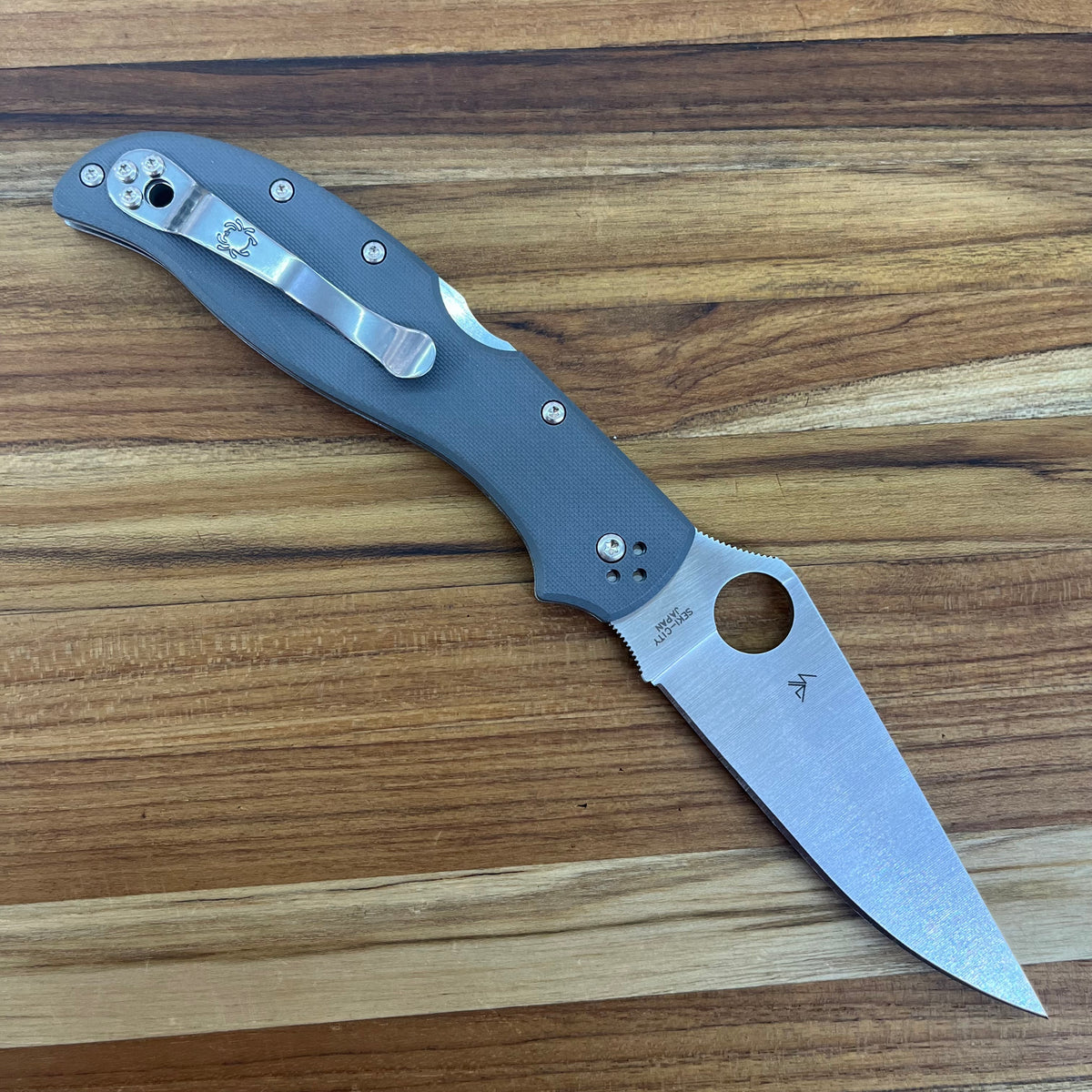 Spyderco Stretch 2 XL Cruwear Grey G10 *Sprint Run*