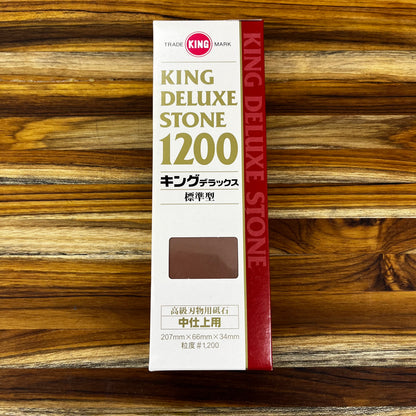 King Deluxe Stone Sharpening Stone 1200g