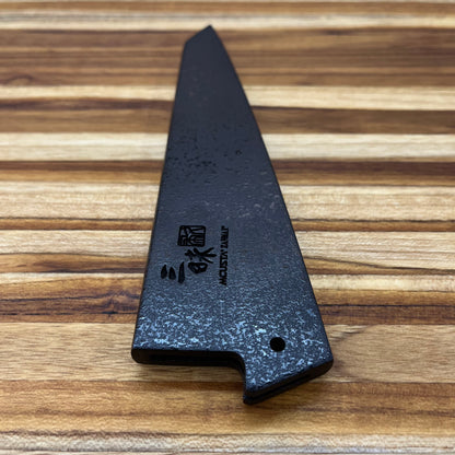 Mcusta Zanmai Black Lacquer 145mm (5.75") Boning Saya w/ Pin