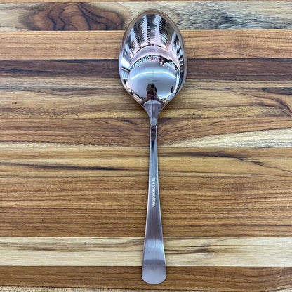 Mercer Tool 9" Satin Solid Bowl Plating Spoon