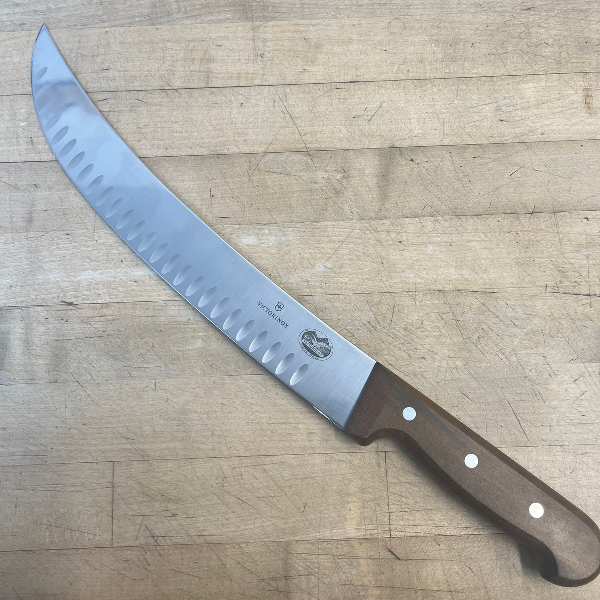 Victorinox Rosewood 12" Cimeter w/ Hollow-Ground