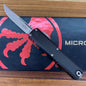 Microtech UTX-70 Gen IV 2.5" OTF w/ Black Aluminum Handle