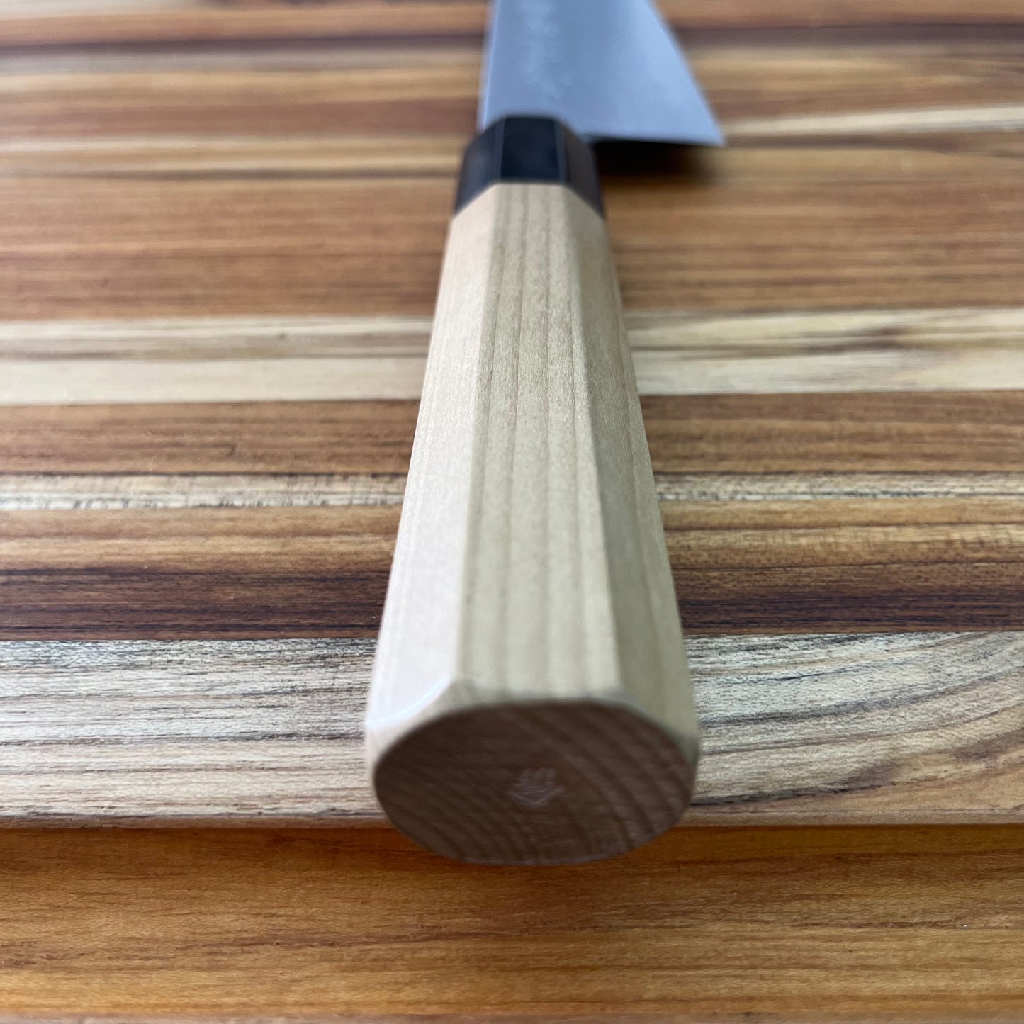 Kikuichi Kasumi Aoko Blue Carbon Damascus 240mm (9.5") Gyuto w/ K-Tip