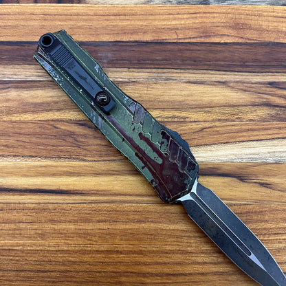 Microtech Signature Series Cypher II D/E 3.5" Auto Outbreak