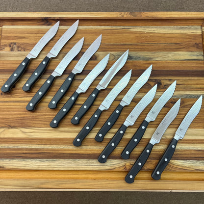 PEC Recurve 12pc Steak Knife Bundle
