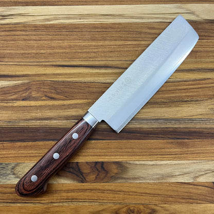 Kikuichi Elite Warikomi Gold 170mm (6.75") Nakiri