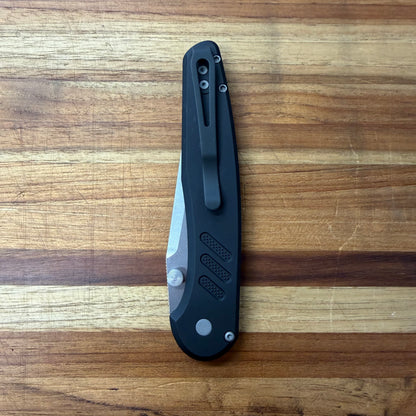 Pro-Tech Avalon 4.25" Folding Knife w/ Knurled Black Aluminum Handle