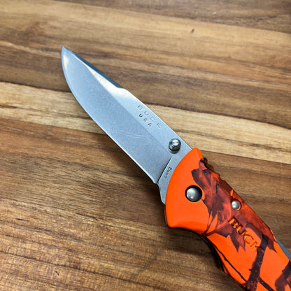 Buck Bantam 3.5" Orange Nylon Lockback Knife
