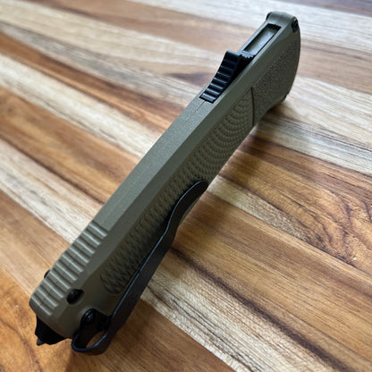 Benchmade Shootout 3.5" OTF w/ Ranger Green Grivory Handle