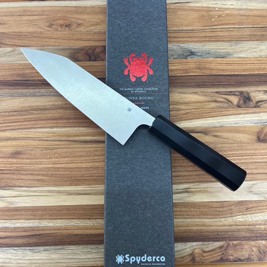 SPYDERCO K18GP BD1N 195mm (7.75") Bunka - Murray Carter Wakiita Series