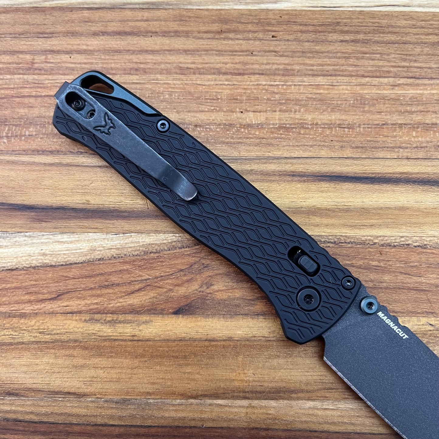 Benchmade Bugout Vapyr 3.25" Folding Knife w/ Black Milled Aluminum Handle