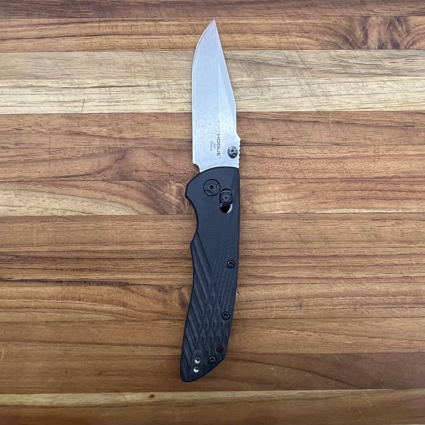 Hogue 24279 Black 20CV Clip Point Deka