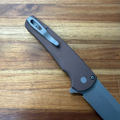 Pro-Tech Malibu 3.25" Flipping Knife w/ Flat Dark Earth Aluminum Handle