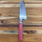 3rd Hill Customs 155mm (6") Ko Bunka w/ Red Curly Mango Handle