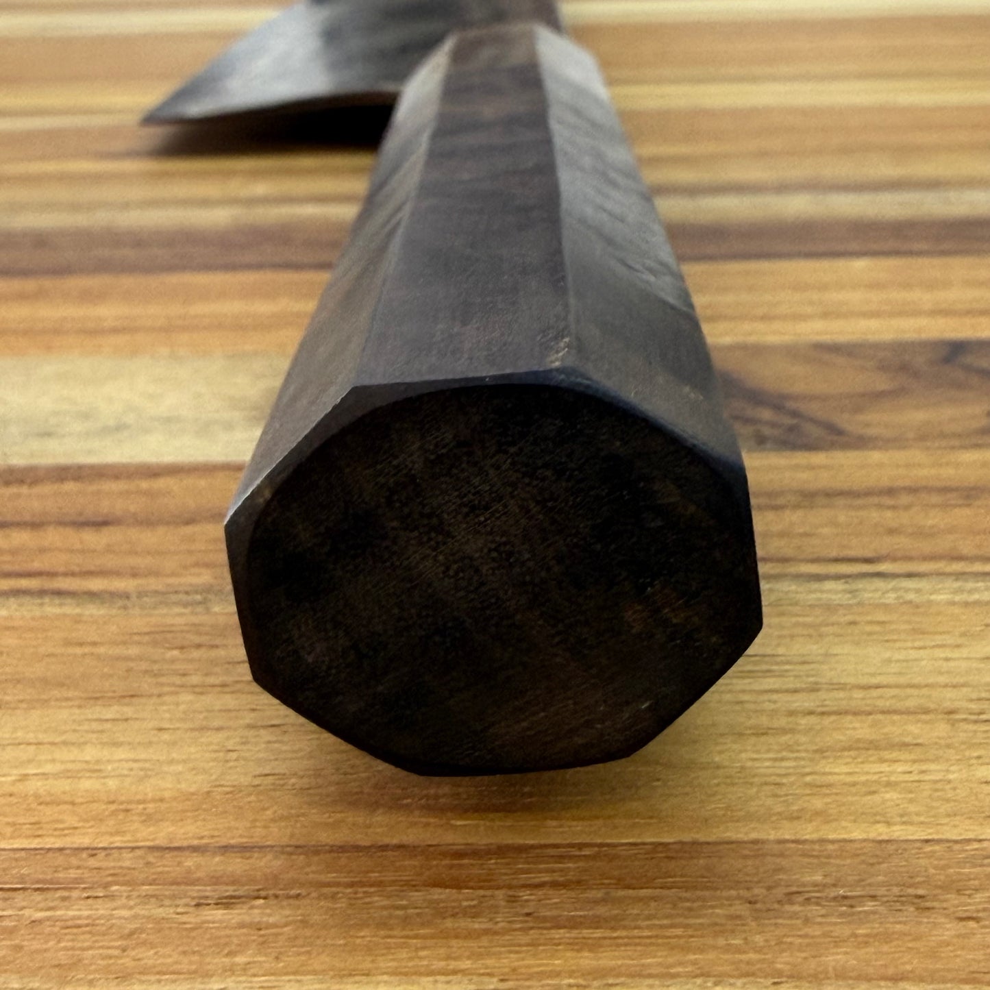 Tung Dao Custom 240mm (9.5")  Gyuto w/ Gold & Red Coppermai Damascus & Kháo Burl Wa Handle