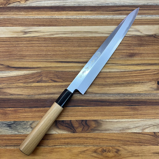 Kikuichi Ginsan 240mm (9.5") Yanagi w/ Saya