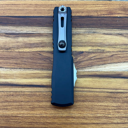 Microtech Ultratech Gen III ZBP D/E 3.5" OTF w/ Black Aluminum Handle