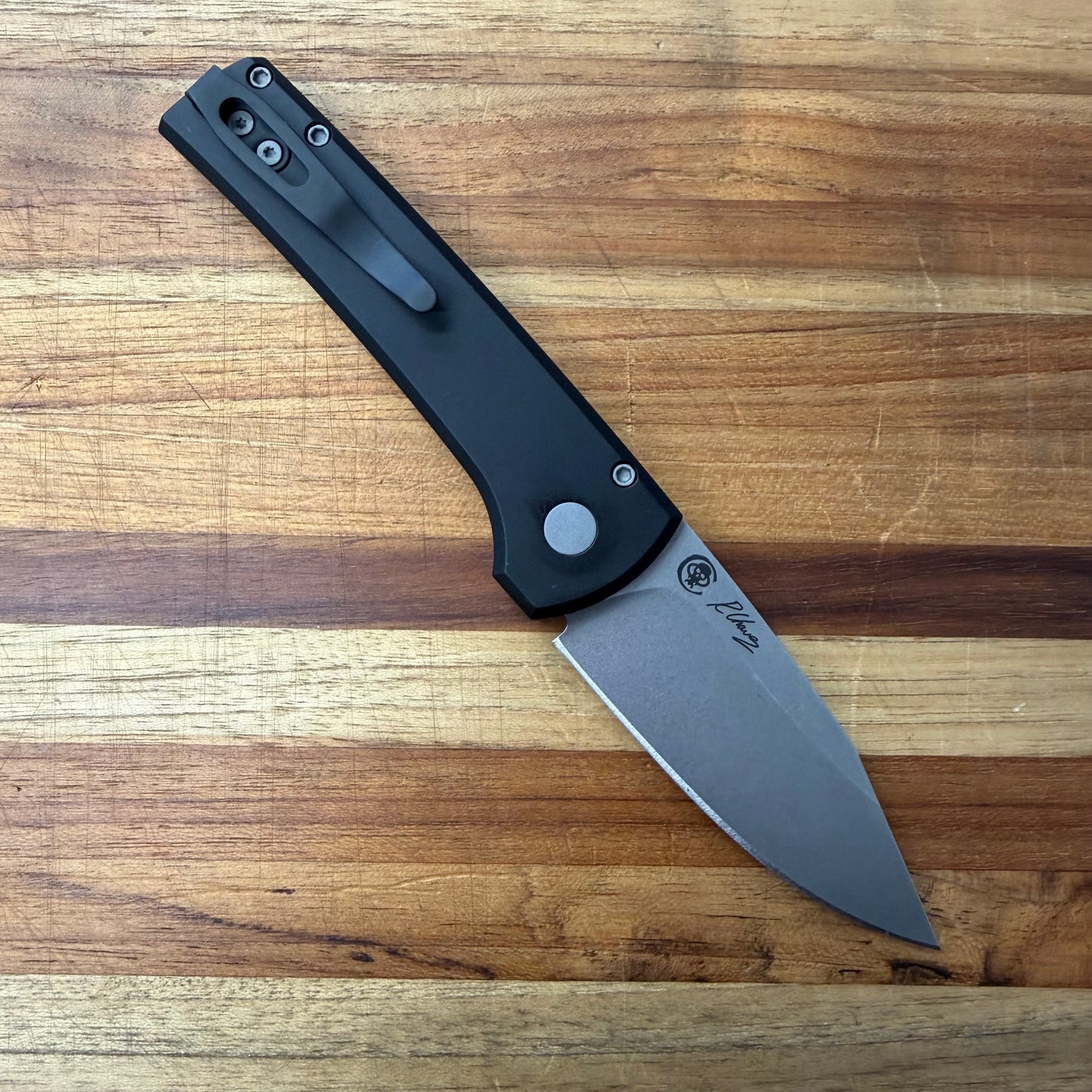 Pro-Tech Scapegoat Compact 3" Auto w/ Black Aluminum Handle