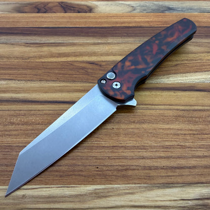 Pro-Tech Malibu 3.25" Flipping Knife w/ Del Fuego Aluminum Handle