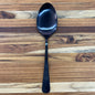 Mercer Tool 9" Matte Black Solid Bowl Platting Spoon
