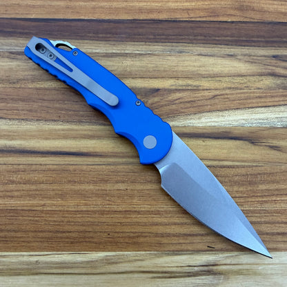 Pro-Tech TR-5 3.25" Auto w/ Blue Handle