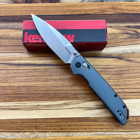 Kershaw Iridium 3.5" Folding Knife w/ Gray Handle