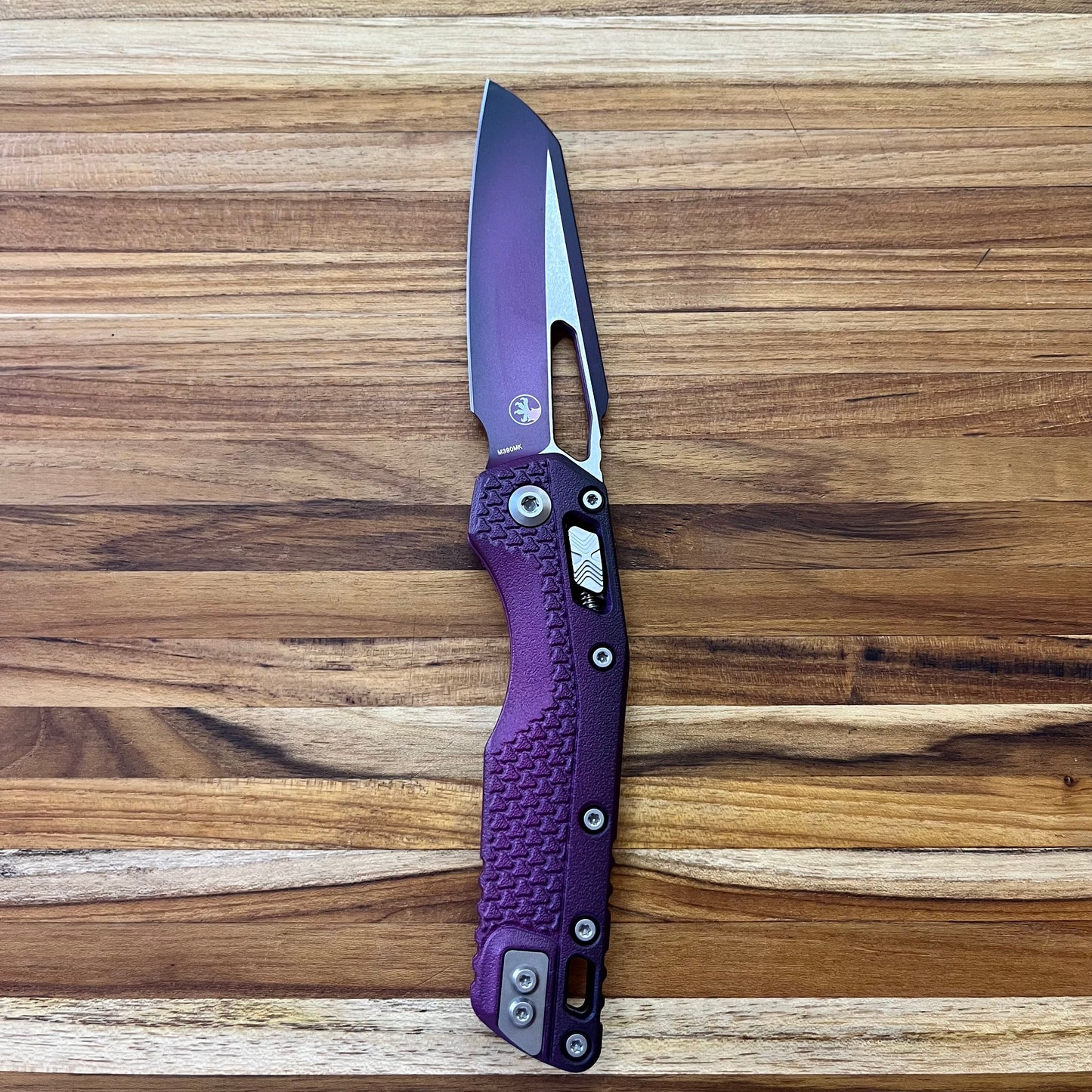 Microtech MSI 4" Folding Knife w/ Faded Sangria Handle