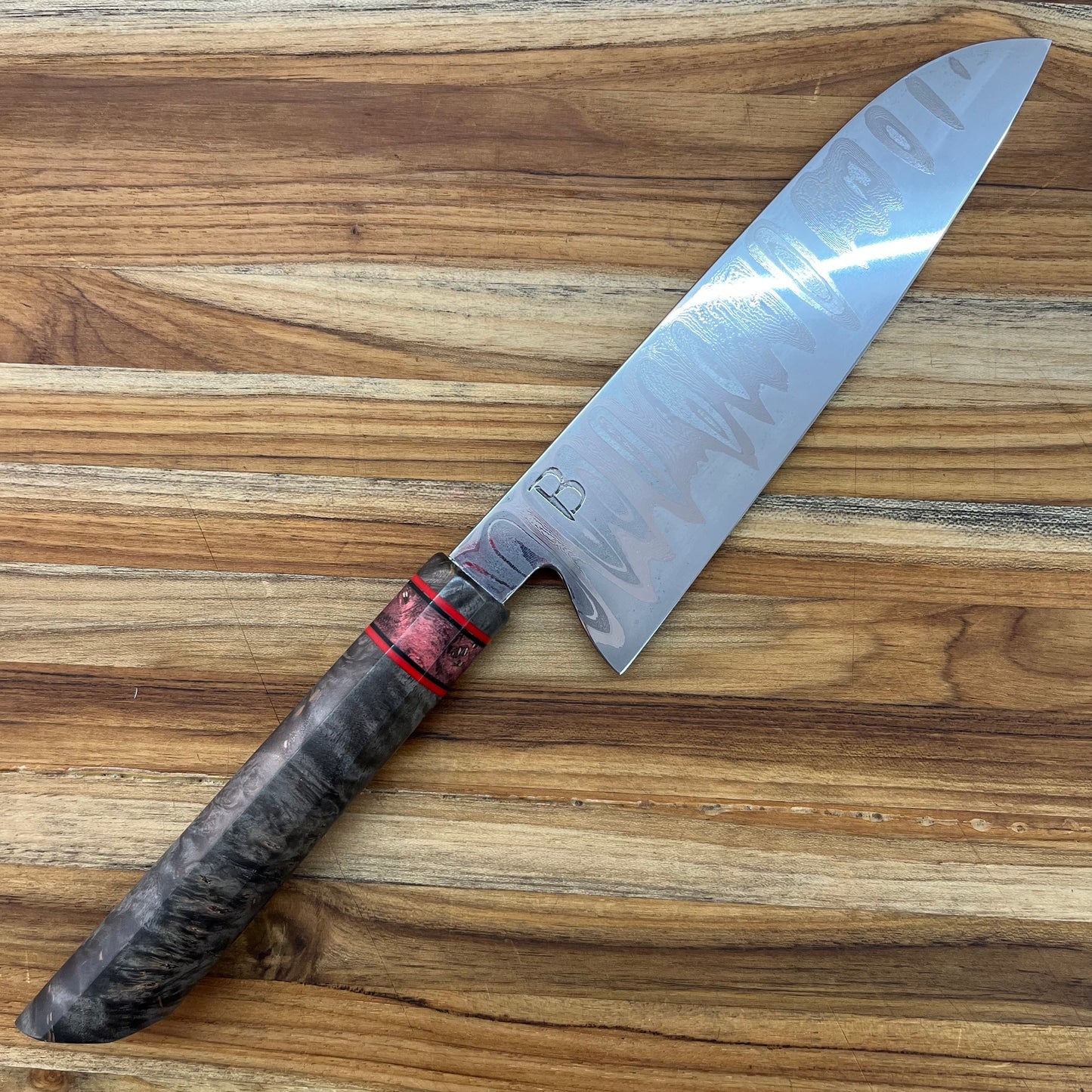 Baldwin Blades 180mm (7.25") Gyuto w/ Gray Birchwood Handle