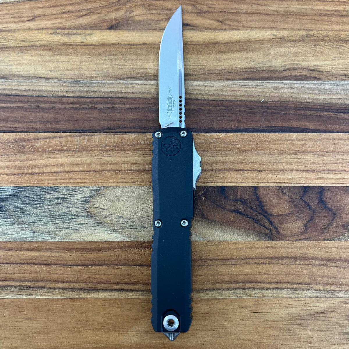 Microtech UTX-70 Gen IV 2.5" OTF w/ Black Aluminum Handle