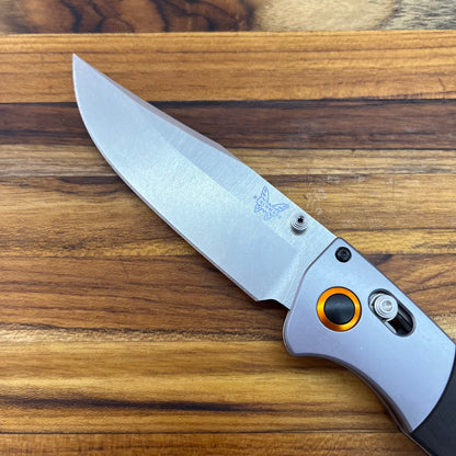 Benchmade Crooked River 4" Folding Knife w/ Dymondwood Handle