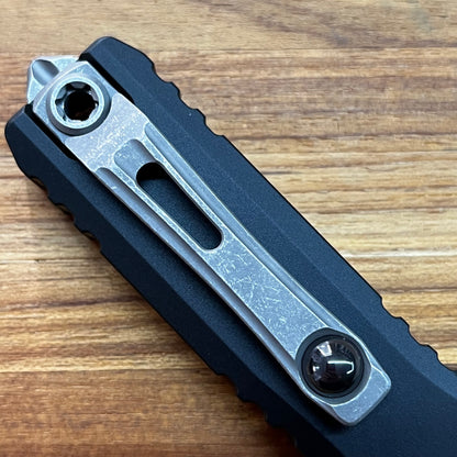 Microtech Ultratech Gen III ZBT T/E 3.5"  OTF w/ Black Handle