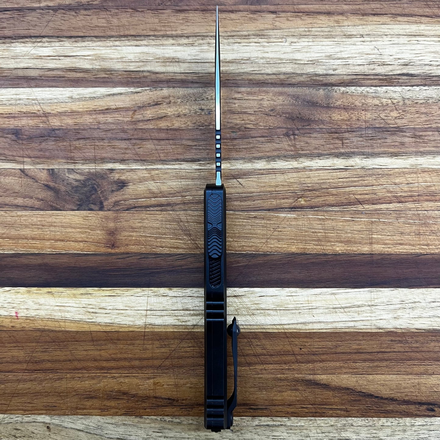 Microtech Hera II Mini S/E 3" Tactical OTF w/ Black Aluminum Handle