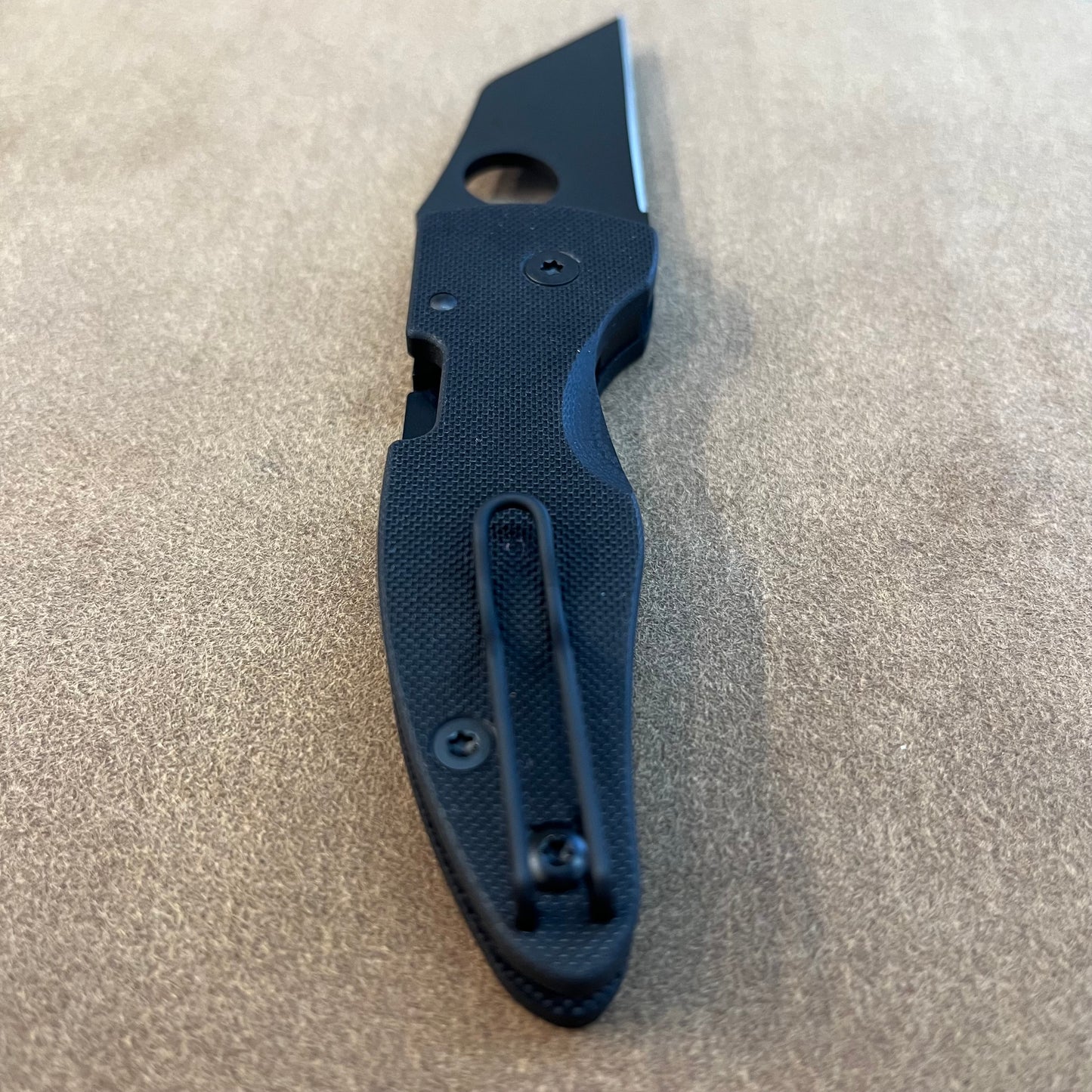 Spyderco Microjimbo 2.45" Wharncliffe All Black Folder